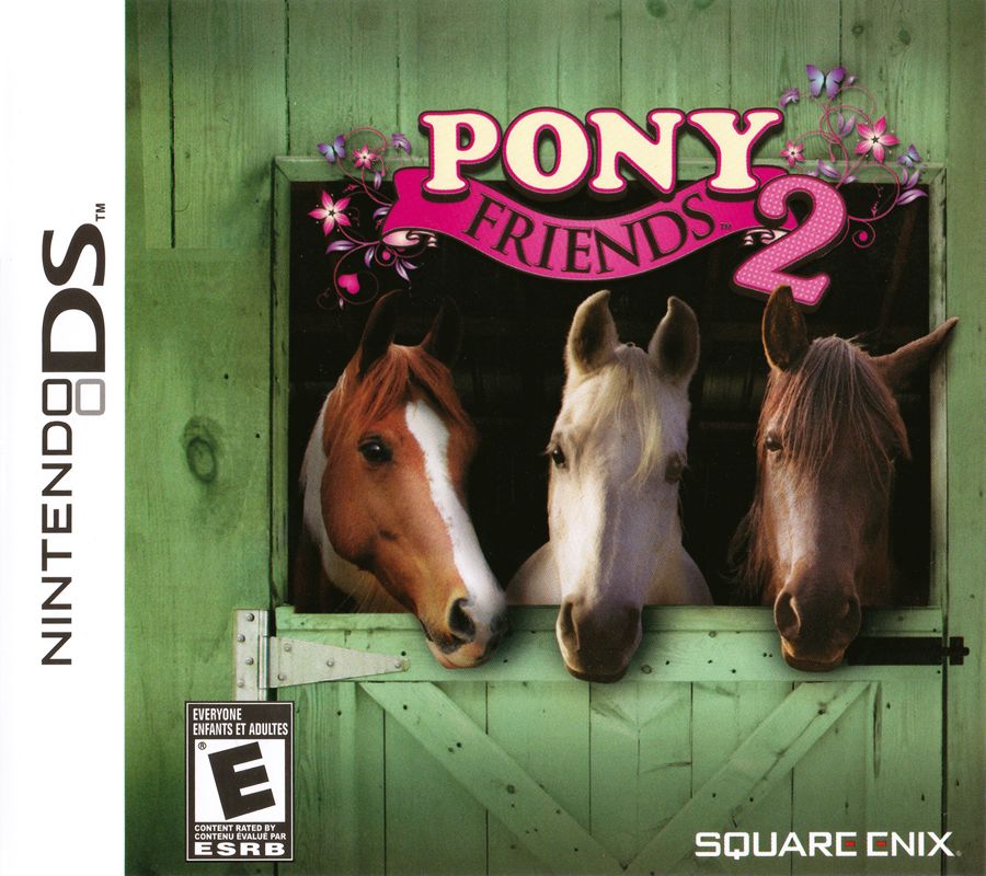 Pony Friends 2 box art for Wii